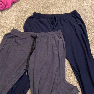 2 pairs old navy breathe joggers for women